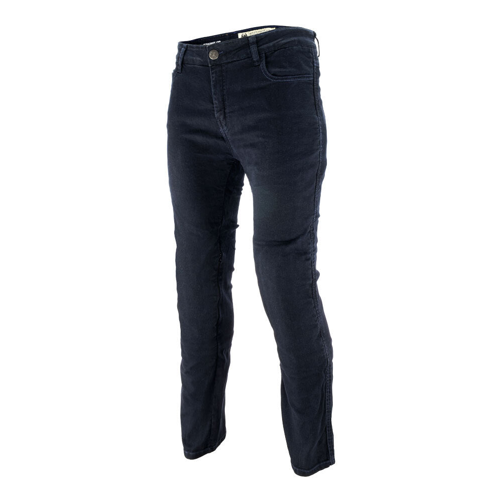 Merlin - Merlin Jeans Mere Ladies Dark Navy Blue - Shark Leathers
