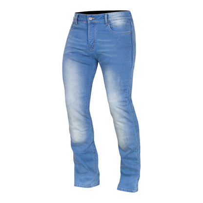 Merlin - Merlin Jeans Clara Ladies Washed Blue - Shark Leathers
