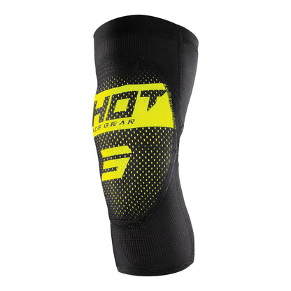 SHOT AIRLIGHT KIDS KNEE GUARDS NEON YELLOW S/M