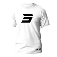 SHOT SYMBOL 2.0 CASUAL TEE WHITE