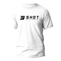 SHOT TEAM 2.0 CASUAL TEE WHITE