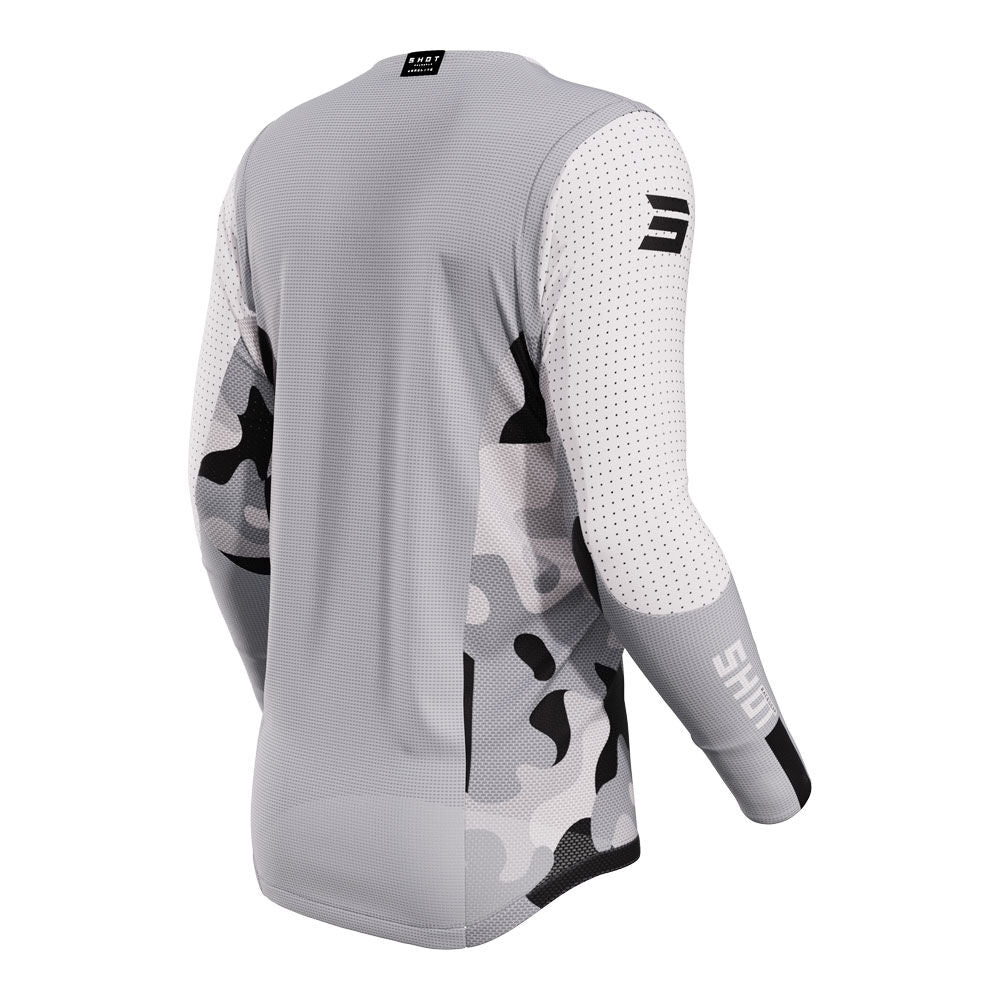 Shot Gear - SHOT AEROLITE JERSEY SHADOW GREY M - Shark Leathers