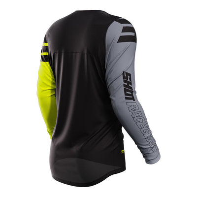 Shot Gear - SHOT CONTACT JERSEY RUSH NEON YELLOW XL - Shark Leathers