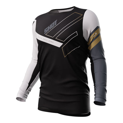 SHOT - SHOT CONTACT JERSEY RUSH GOLD - Shark Leathers