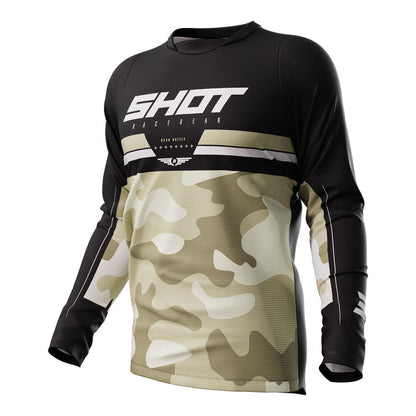 SHOT - SHOT DEVO JERSEY BATTLE SAND - Shark Leathers