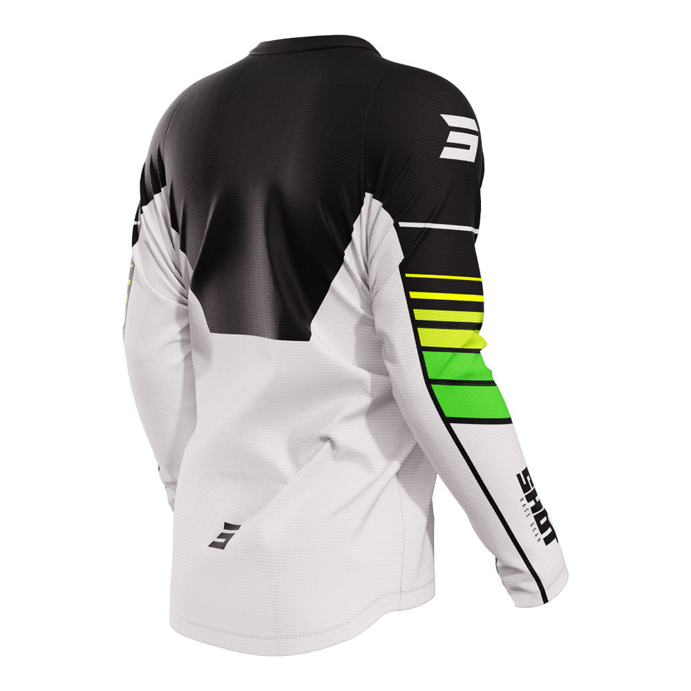 SHOT - SHOT DEVO JERSEY PEAK GREEN - Shark Leathers