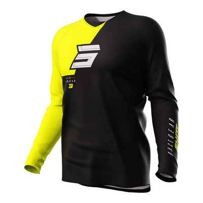 Shot Gear - SHOT RAW JERSEY SQUAD NEON YELLOW M - Shark Leathers