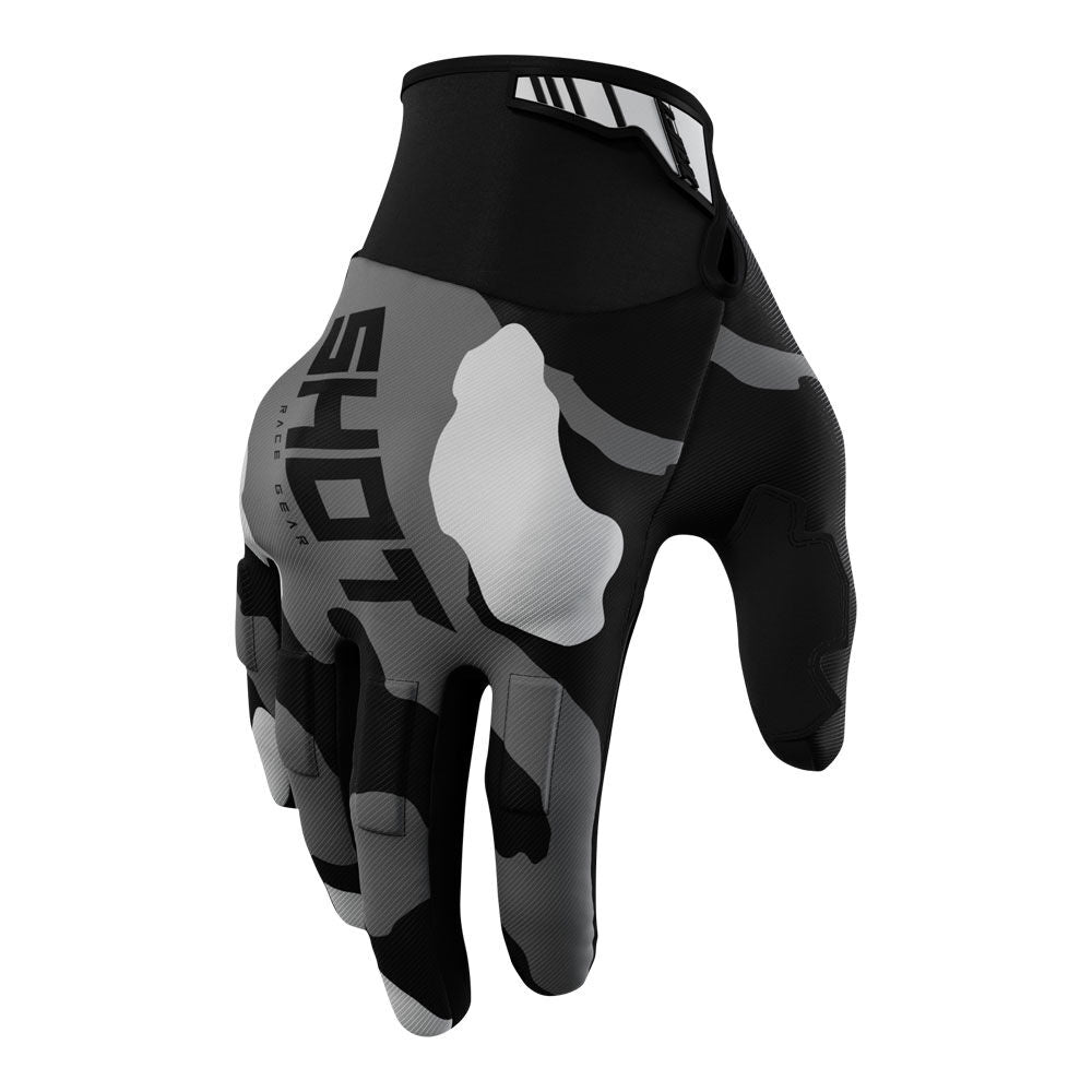 Shot Gear - SHOT DRIFT CAMO ENDURO GLOVES 09/M - Shark Leathers