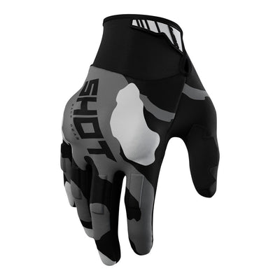 Shot Gear - SHOT DRIFT CAMO ENDURO GLOVES 09/M - Shark Leathers