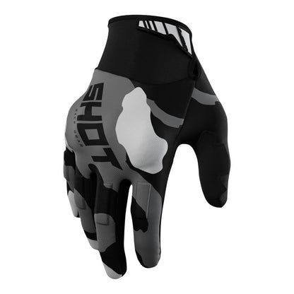 Shot Gear - SHOT DRIFT CAMO ENDURO GLOVES 10/L - Shark Leathers
