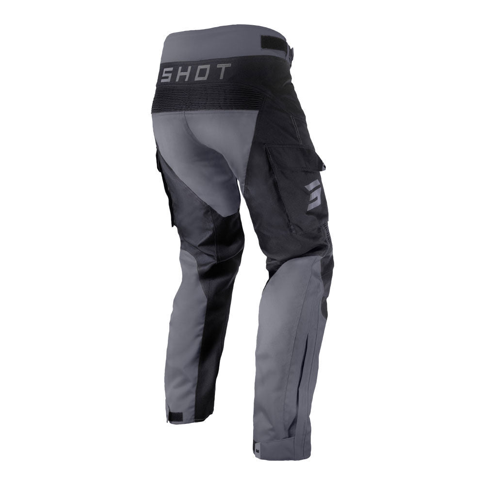 Shot Gear - SHOT RACETECH PANTS BLACK/GREY 32 - Shark Leathers