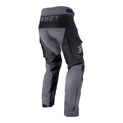 Shot Gear - SHOT RACETECH PANTS BLACK/GREY 34 - Shark Leathers