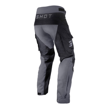 Shot Gear - SHOT RACETECH PANTS BLACK/GREY 34 - Shark Leathers