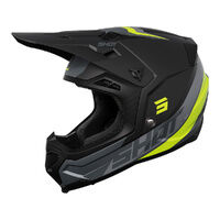 SHOT CORE HELMET CUSTOM BLACK/NEON YELLOW SHOT