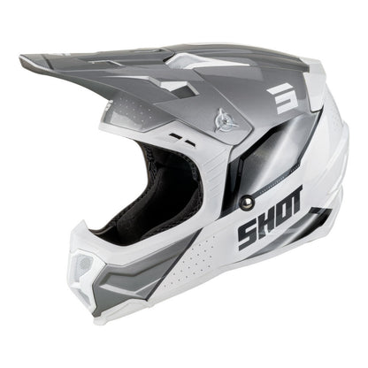 Shot Gear - SHOT CORE HELMET HONOR GREY PEARLY L - Shark Leathers