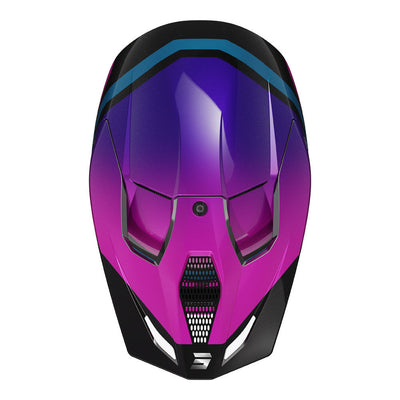 Shot Gear - SHOT RACE HELMET SKY PURPLE CHROME M - Shark Leathers