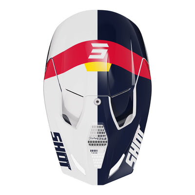 Shot Gear - SHOT RACE HELMET RIDGE RED/BLUE GLOSSY S - Shark Leathers