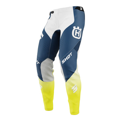 Shot Gear - SHOT AEROLITE HVA PANTS BLUE 34 - Shark Leathers