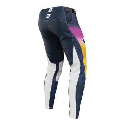 Shot Gear - SHOT AEROLITE ULTRA PANTS BLUE/ORANGE/PINK 34 - Shark Leathers