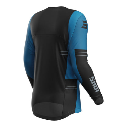 Shot Gear - SHOT CONTACT SHIELD JERSEY BLUE L - Shark Leathers
