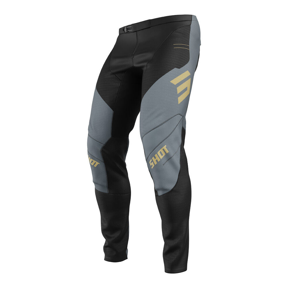 Shot Gear - SHOT CONTACT SHIELD PANTS GOLD 34 - Shark Leathers
