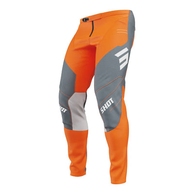 Shot Gear - SHOT CONTACT SHIELD PANTS ORANGE 34 - Shark Leathers