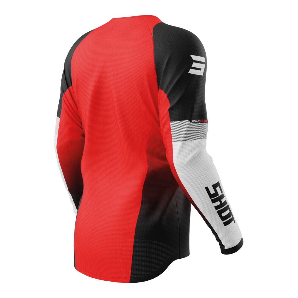 SHOT - SHOT DRAW INSTINCT JERSEY RED - Shark Leathers