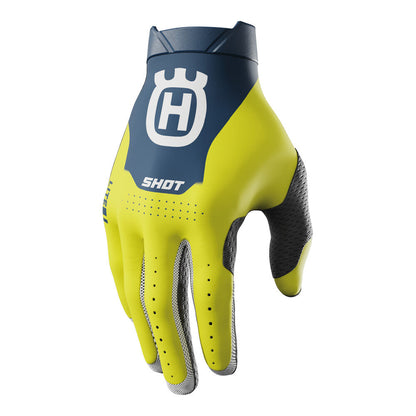 Shot Gear - SHOT LITE HVA GLOVES BLUE 10/L - Shark Leathers