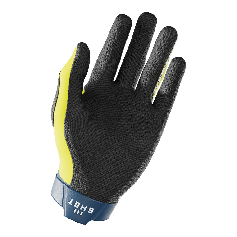 Shot Gear - SHOT LITE HVA GLOVES BLUE 11/XL - Shark Leathers