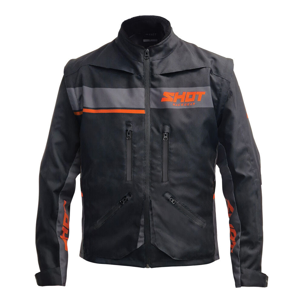 Shot Gear - SHOT CONTACT ASSAULT 2.0 JACKET BLACK/ORANGE M - Shark Leathers
