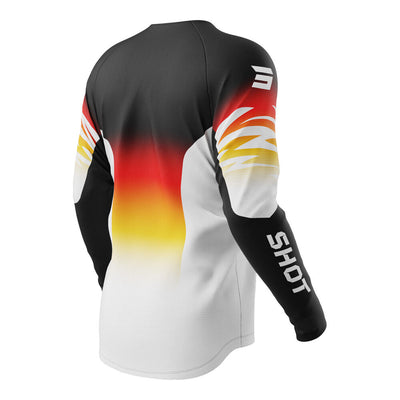 Shot Gear - SHOT DRAW X-TREME KIDS JERSEY ORANGE 10/11 - Shark Leathers