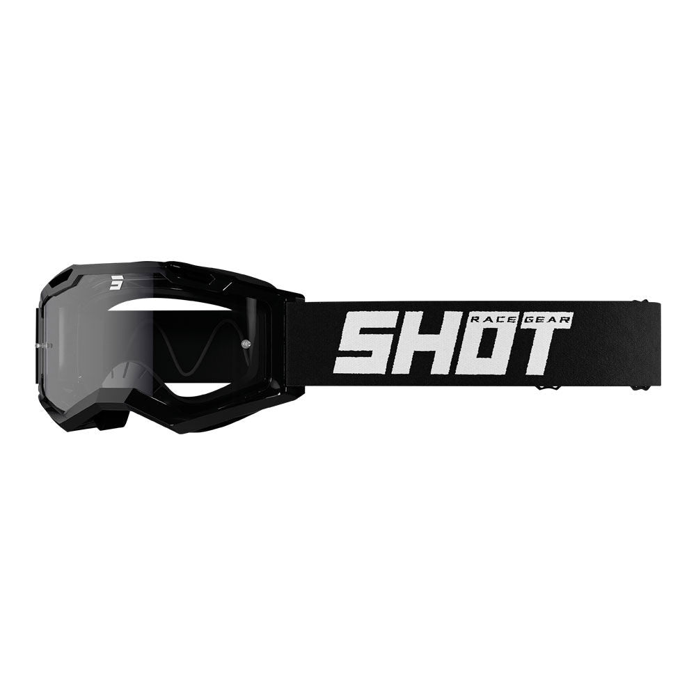 SHOT ROCKET 2.0 KIDS GOGGLES SOLID BLACK GLOSS SHOT