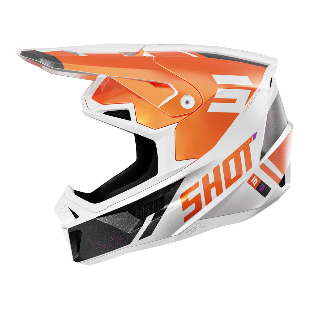 Shark Leathers - SHOT LITE ULTRA HELMET ORANGE PEARLY L - Shark Leathers