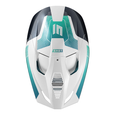 Shot Gear - SHOT RACE PHASER HELMET BLUE/TURQUOISE PEARLY M - Shark Leathers