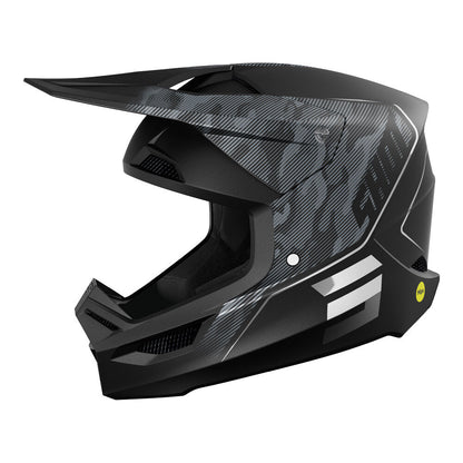 Shot Gear - SHOT RACE CAMO TACTIC HELMET BLACK/GREY MATT 2XL - Shark Leathers