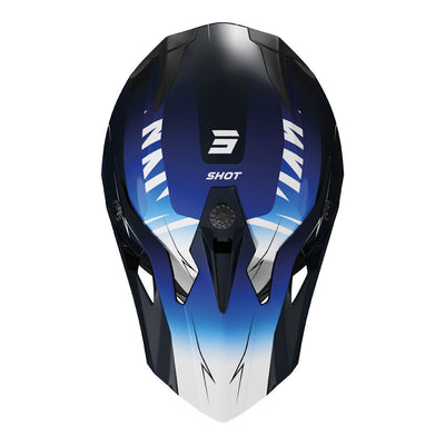 Shot Gear - SHOT PULSE X-TREME KID HELMET BLUE GLOSSY M - Shark Leathers