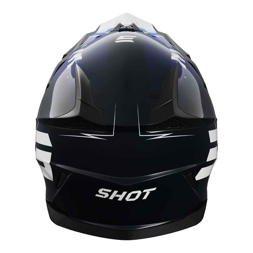 Shot Gear - SHOT PULSE X-TREME KID HELMET BLUE GLOSSY L - Shark Leathers