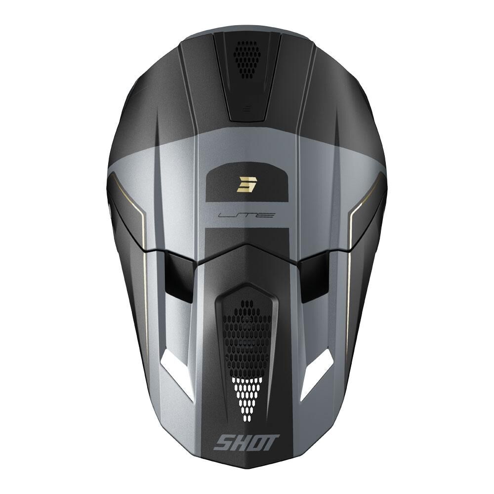 Shot Lite S10 Helmet Black/Grey Matt XL