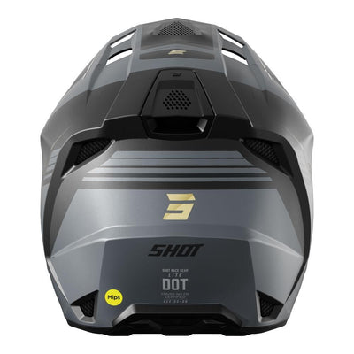 Shot Lite S10 Helmet Black/Grey Matt 2XL