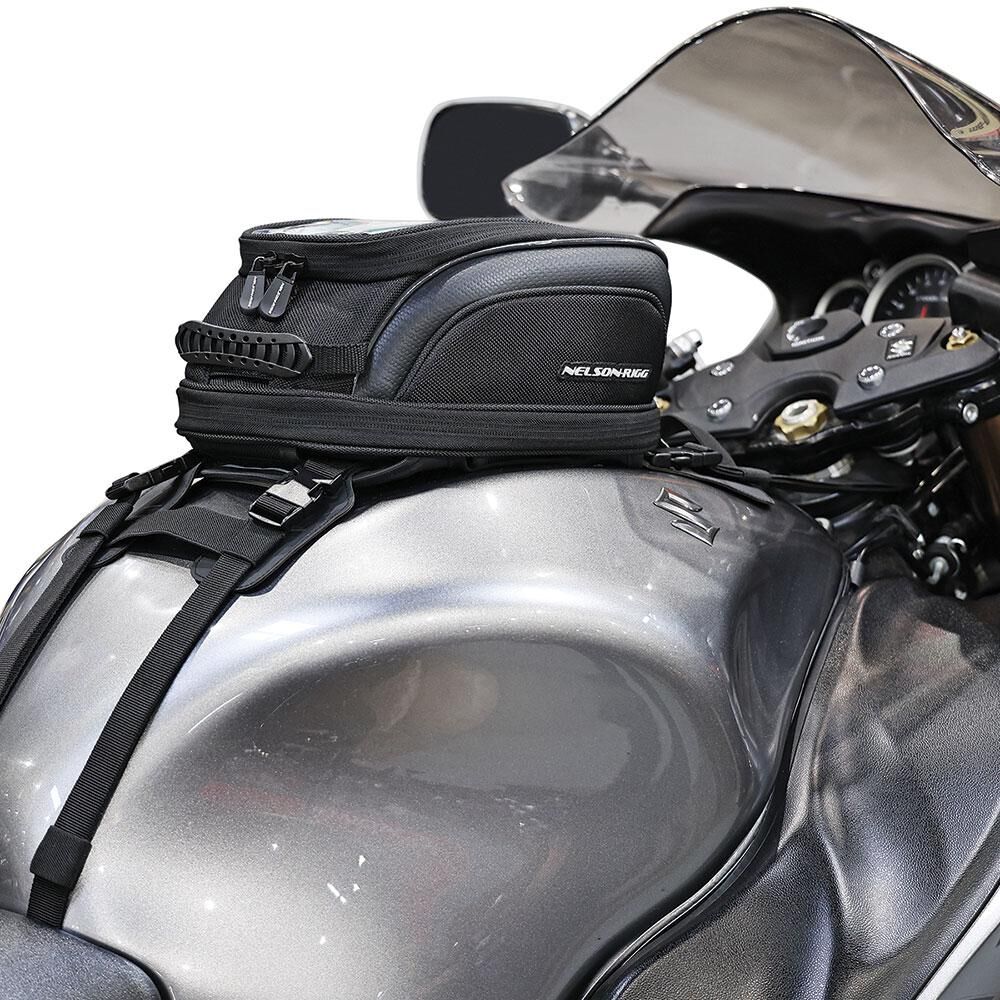 Nelson-Rigg Tank Bag Small Strap & Mag CL-1100-R Commuter Lite