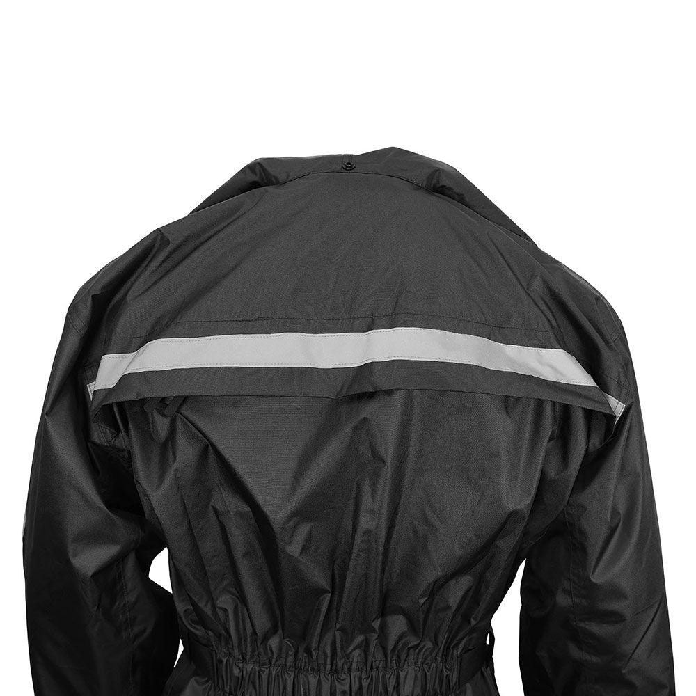 Nelson-Rigg - Nelson-Rigg RAIN JACKET SOLO STORM Black SSJ-BLK-01-SM (CTN 5) - Shark Leathers