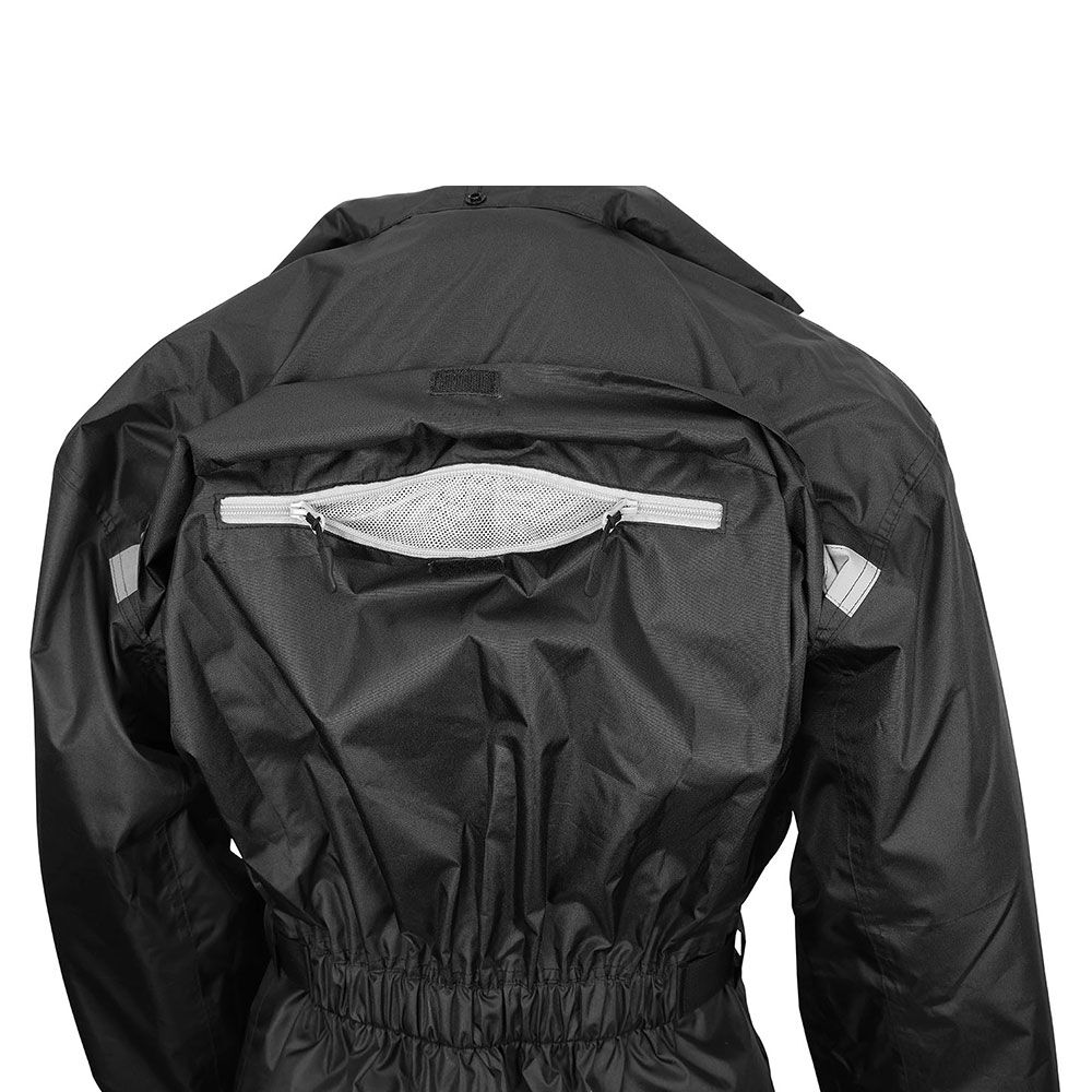 Nelson-Rigg - Nelson-Rigg RAIN JACKET SOLO STORM Black SSJ-BLK-01-SM (CTN 5) - Shark Leathers