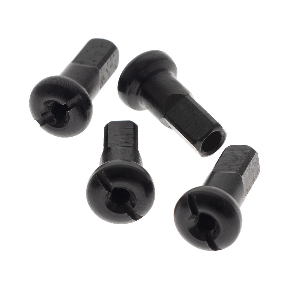 States MX - SPOKE NIPPLE ALLOY FRONT BLACK 9G STATES MX - Shark Leathers