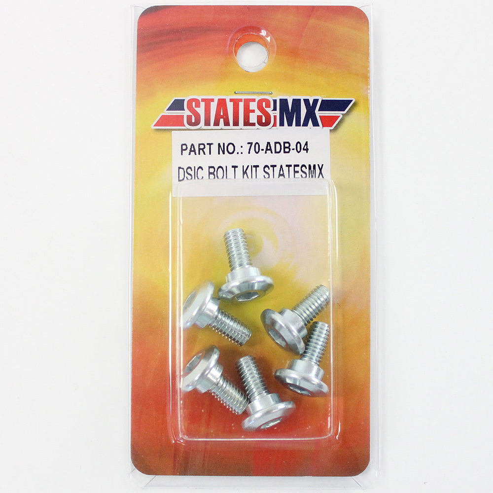 States MX - STATES MX - DISC BOLT KIT [6 PCE] - Shark Leathers