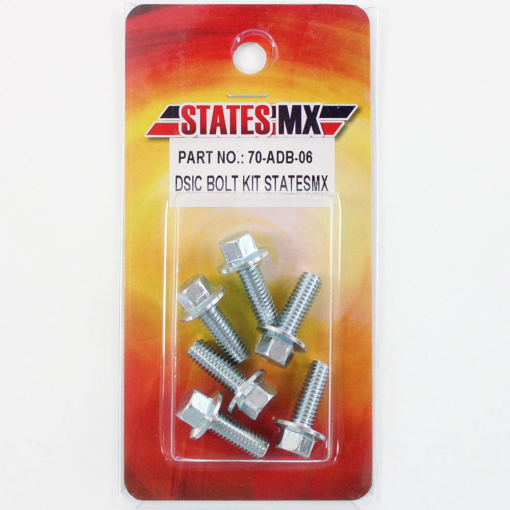 States MX - STATES MX - DISC BOLT KIT [6 PCE] - Shark Leathers