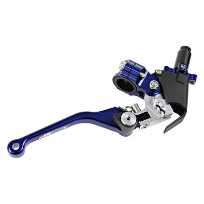 STATES MX CLUTCH PERCH AND LEVER ASSEMBLY - FOLD/FLEX - UNIVERSAL - BLUE