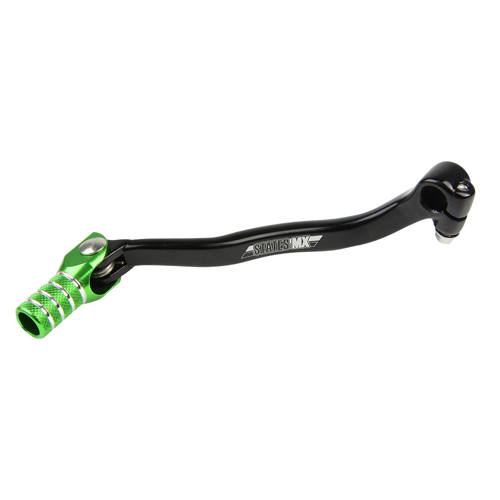 States MX - GEAR LEVER GREEN KAWASAKI STATES MX - Shark Leathers