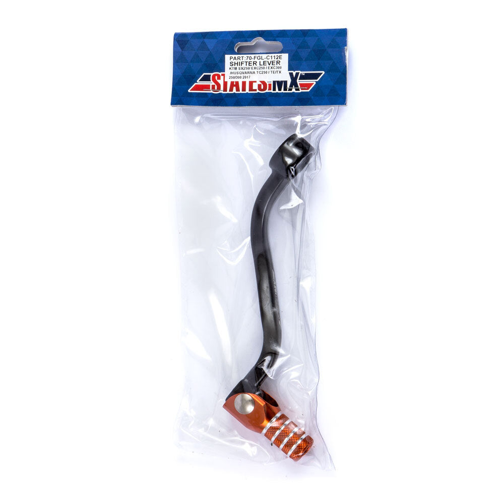 States MX - GEAR LEVER ORANGE KTM STATES MX - Shark Leathers
