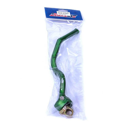 States MX - ALLOY KICKSTART LEVER KAW STATES MX GREEN - Shark Leathers