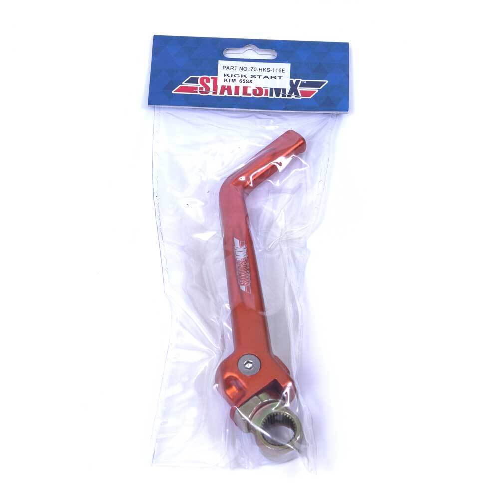 ALLOY KICKSTART LEVER KTM STATES MX ORANGE